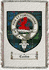 Coates Clan Badge Throw Blanket