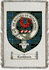 Cockburn Clan Badge Throw Blanket