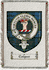 Colyear Clan Badge Throw Blanket