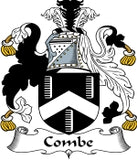 Combe Family Crest / Combe Coat of Arms JPG Download