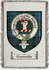 Connochie Clan Robertson Clan Badge Throw Blanket
