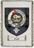 Cook Clan Badge Throw Blanket