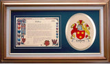 Copland Clan Crest History Framed Print