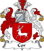 Cor Family Crest / Cor Coat of Arms JPG Download