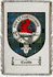 Coutts Clan Badge Throw Blanket