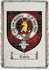 Cowie Clan Badge Throw Blanket