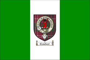 Crawford Clan Lindsay Clan Badge Flag