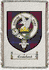 Crawford Clan Lindsay Clan Badge Throw Blanket
