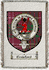 Crawford Clan Badge Throw Blanket