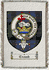 Cromb Clan Macdonald Clan Badge Throw Blanket