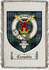 Crombie Clan Badge Throw Blanket