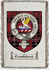 Crookshank Clan Badge Throw Blanket