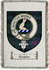 Crosier Clan Badge Throw Blanket