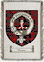 Crowe Clan Badge Throw Blanket