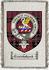 Cruickshank Clan Badge Throw Blanket