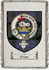 Crum Clan Badge Throw Blanket