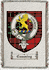 Cumming Clan Badge Throw Blanket