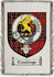 Cummings Clan Badge Throw Blanket