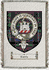 Currie Clan Badge Throw Blanket