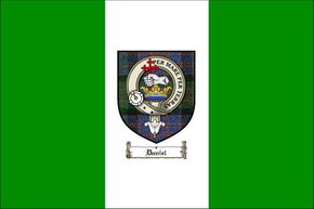 Daniel Clan Badge Flag