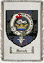 Darrach Clan Badge Throw Blanket