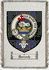 Darroch Clan Badge Throw Blanket