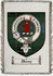 Davey Clan Badge Throw Blanket