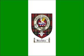 Denniston Clan Badge Flag
