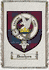 Deuchars Clan Badge Throw Blanket