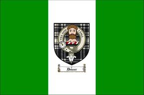 Dewar Clan Badge Flag