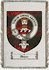 Dewar Clan Macnab Clan Badge Throw Blanket