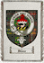 Dewar Clan Badge Throw Blanket