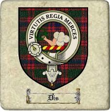 Dis Clan Badge Marble Tile