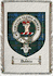 Dobbin Clan Badge Throw Blanket