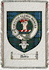 Dobie Clan Badge Throw Blanket