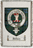Dobson Clan Badge Throw Blanket