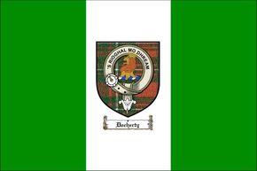 Docherty Clan Badge Flag