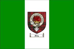 Doig Clan Badge Flag