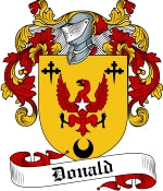 Donald Family Crest / Donald Coat of Arms JPG Download