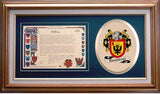 Donaldson Clan Crest History Framed Print