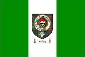 Donlevy Clan Stewart Appin Clan Badge Flag