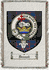 Donnell Clan Badge Throw Blanket