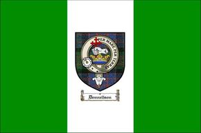Donnellson Clan Badge Flag