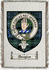 Douglas Clan Lamont Clan Badge Throw Blanket