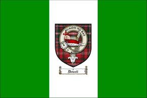 Dowell Clan Badge Flag