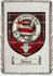Dowell Clan Badge Throw Blanket