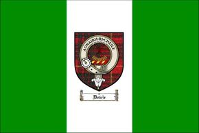 Dowie Clan Macgregor Clan Badge Flag