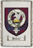 Downie Clan Badge Throw Blanket