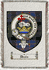 Drain Clan Badge Throw Blanket