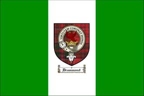 Drummond Clan Badge Flag